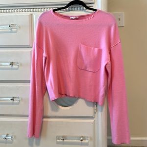Pink light weight sweater